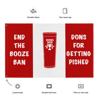 Image 4 of End the Booze Ban Flag