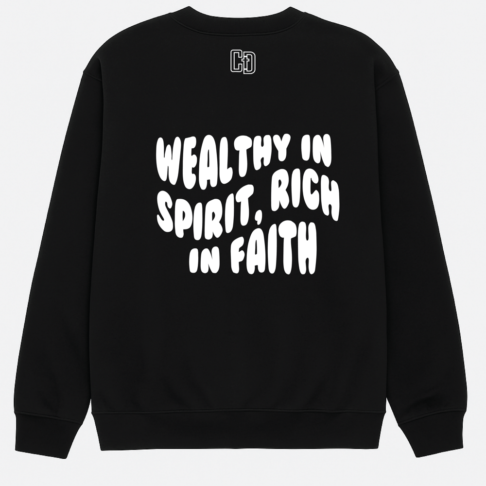 Image of Wealthy in Spirit Sweater