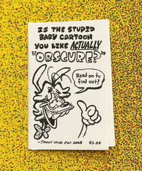 "OBSCURE CARTOON" Mini Zine