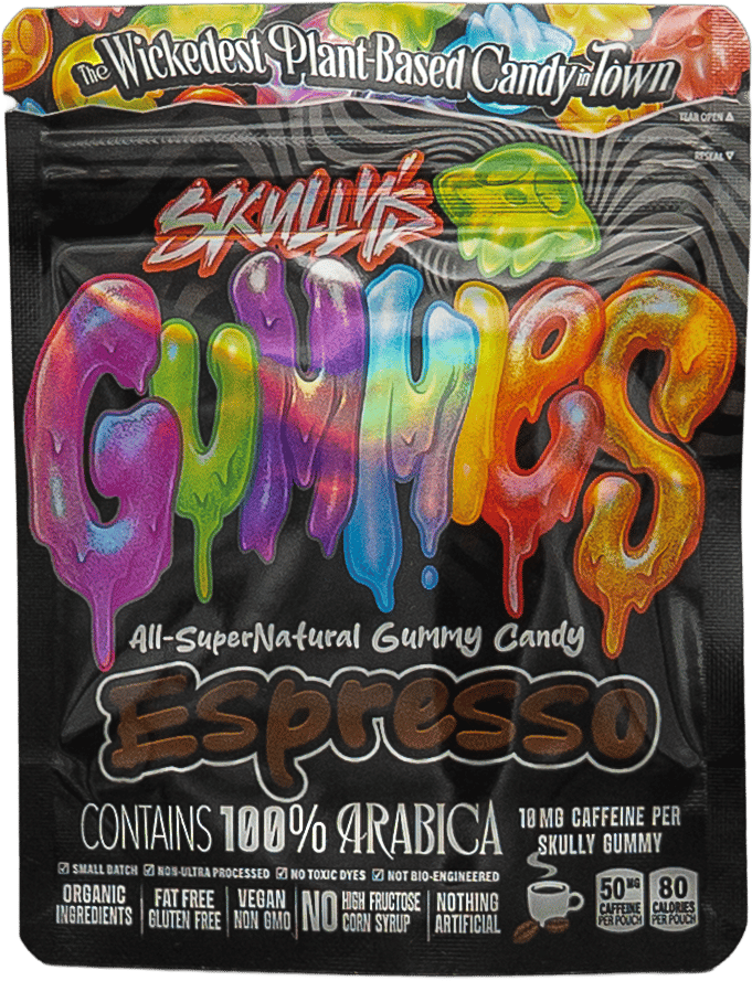 Image of Espresso Skully Gummies - (NO THC)