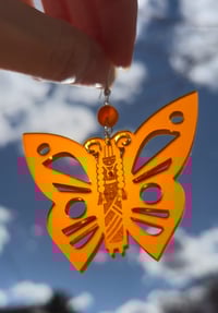 Image 1 of Mariposa Earrings - Amber