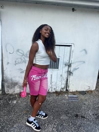 Image 1 of  “Rose Quartz” Jorts