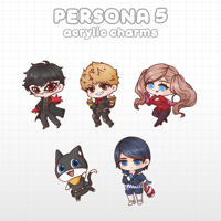 Image 1 of Persona 5 Acrylic Charms