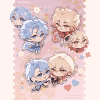 Image 1 of honkai star rail • phaidei acrylic charms
