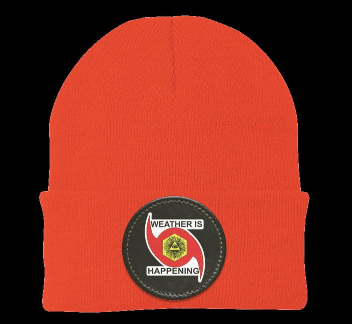WEATHER IS HAPPENING BEANIE