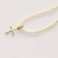 Image 4 of Ella Pearl Cross Charm