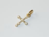 Image 3 of Ella Pearl Cross Charm