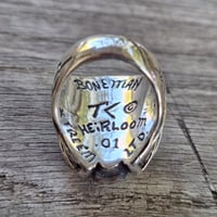 Image 4 of Tony Creed "Boneman" Skull Ring, c. 1990s