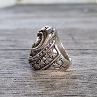 Image 2 of Tony Creed "Boneman" Skull Ring, c. 1990s