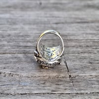 Image 5 of Tony Creed "Boneman" Skull Ring, c. 1990s