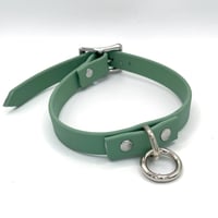 Image 2 of Simple Sage Kitten Collar