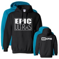 Unisex Classic Hoodies - Black & Teal