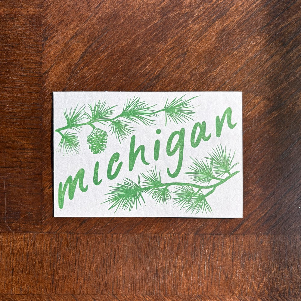 Image of Michigan – Postcard