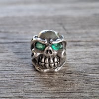 Image 1 of Travis Walker "Chomps" Skull ring, c. 2000s