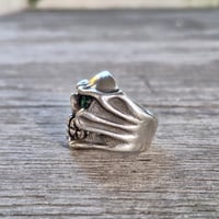 Image 3 of Travis Walker "Chomps" Skull ring, c. 2000s