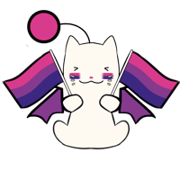 Bi moogle charm