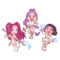 Image 1 of HUNTR/X Stickers