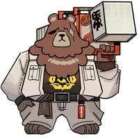 Ben Bigger charm/pin