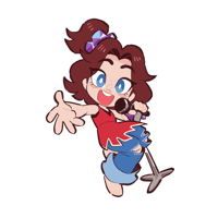 Image 1 of Tween Pauline Sticker