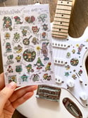  Notebook Scribbles sticker sheets