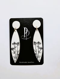 Image 1 of Black and White Contemporary Florals: (PCE005)