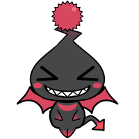 Dark chao charm/pin
