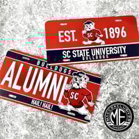 Image 1 of HBCU ALUMNI 12 x 6 License Plate 