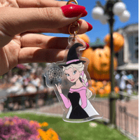 Image 1 of Spooky Ice Princess Bag Charm