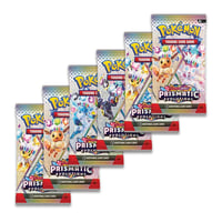 Image 2 of Pokémon TCG: Scarlet & Violet-Prismatic Evolutions Booster Bundle (6 Packs)