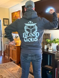 Image 2 of Charcoal Heather BoG Zip-Up Hoodie