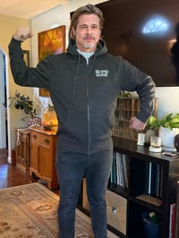 Image 1 of Charcoal Heather BoG Zip-Up Hoodie