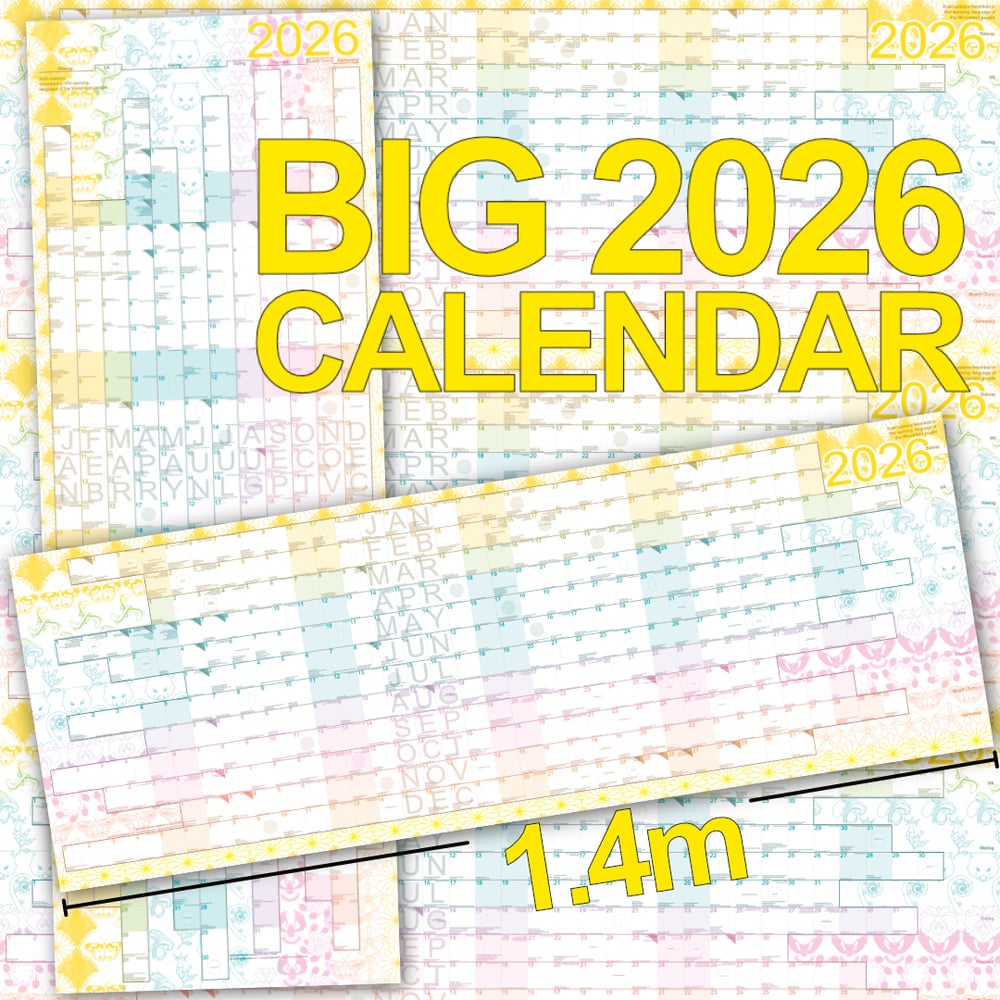 Image of BIG 2026 CALENDAR