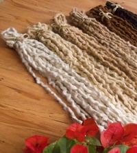 Image 3 of Alpaca Wool Dreadlocks - Natural Black