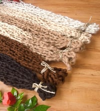 Image 4 of Alpaca Wool Dreadlocks - Natural Black