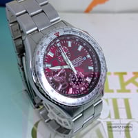 Image 4 of 2005 Seiko Flightmaster Red Quartz Chronograph (7t92-0CF0)