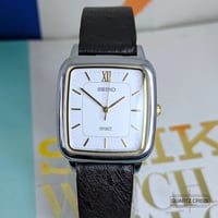 Image 2 of 1997 Seiko Spirit Quartz Two-Tone Tank Dress Watch (7N01-5210)