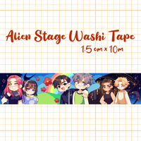 Image 1 of Alnst Washi tape (Alien Stage)
