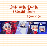 A Date with Death washi tape