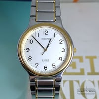 Image 2 of 1995 Seiko Spirit Quartz Two-Tone Dress Watch (7N01-8A70)