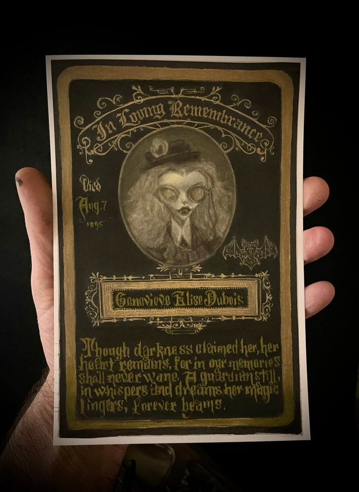 Image of Genevieve Elise Dubois, Luminara-  Thornsend Vampire #5