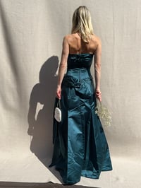Image 2 of 90s satin ball gown