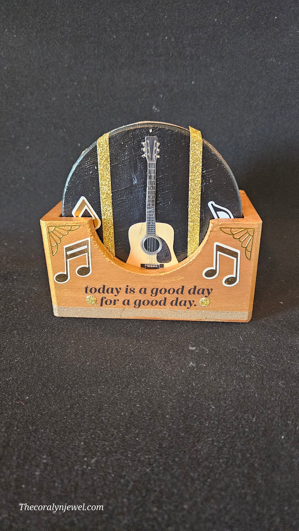 Image of Set of 4 unique round coasters 2 themes to choose from