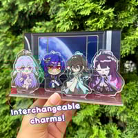 Image 2 of Honkai Star Rail Charms + Standee