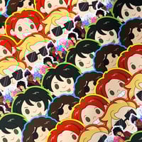 Image 2 of V FORMATION KILLJOY DIE-CUT VINYL STICKERS