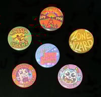 Image 1 of V FORMATION KILLJOY BUTTON PIN SET