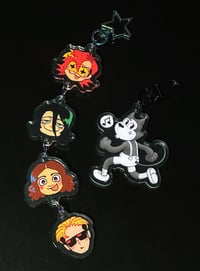 Image 4 of V FORMATION KILLJOY ACRYLIC KEYCHAINS