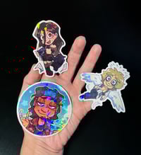 Image 2 of THE STORY AIN'T OVER STICKERS