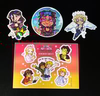 Image 1 of THE STORY AIN'T OVER STICKERS