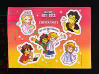 Image 3 of THE STORY AIN'T OVER STICKERS