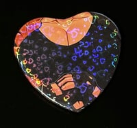 Image 5 of THE STORY AIN'T OVER ACRYLIC MERCH + HEART BUTTONS